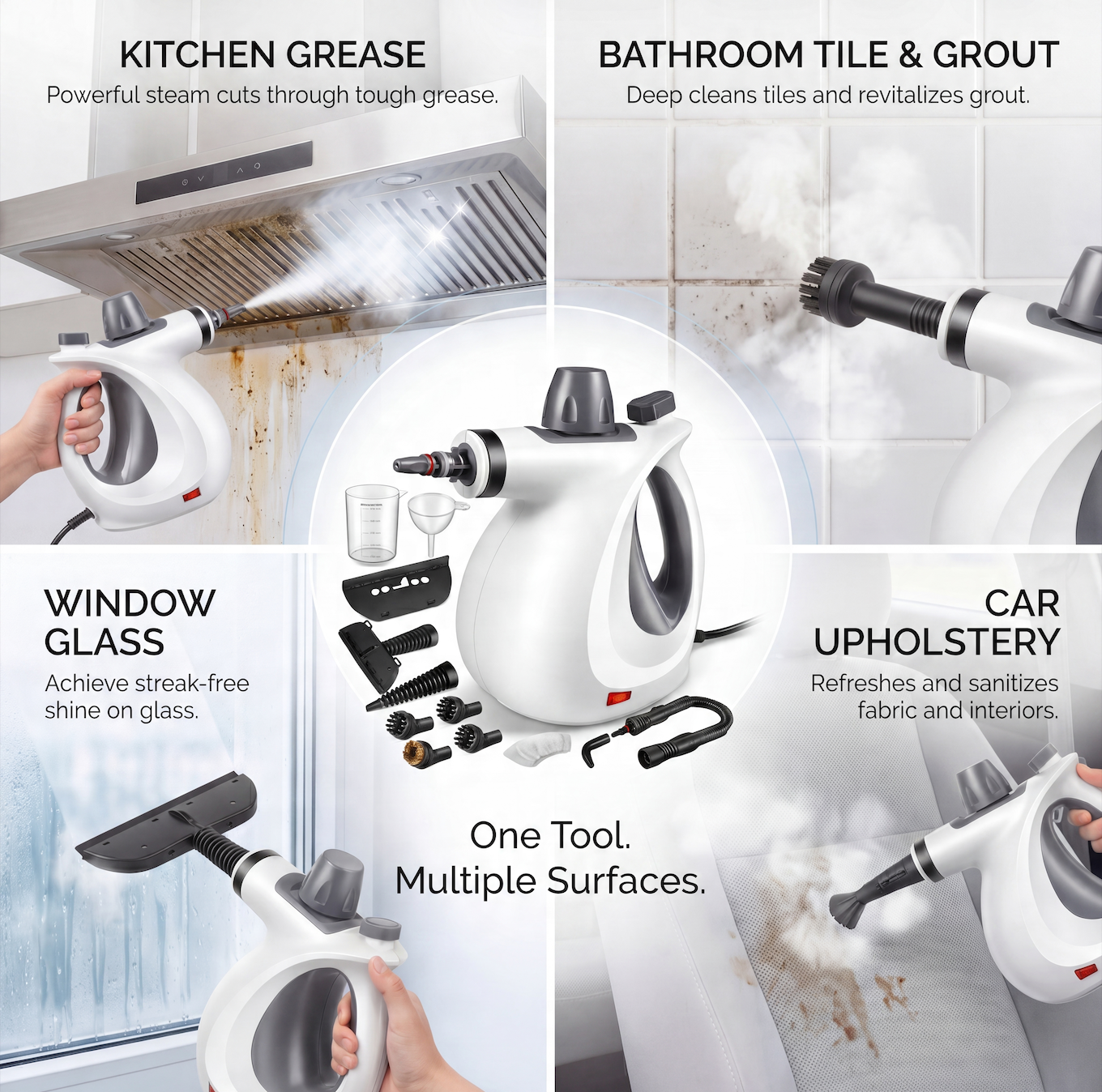 Velnor™ Portable Steam Cleaner