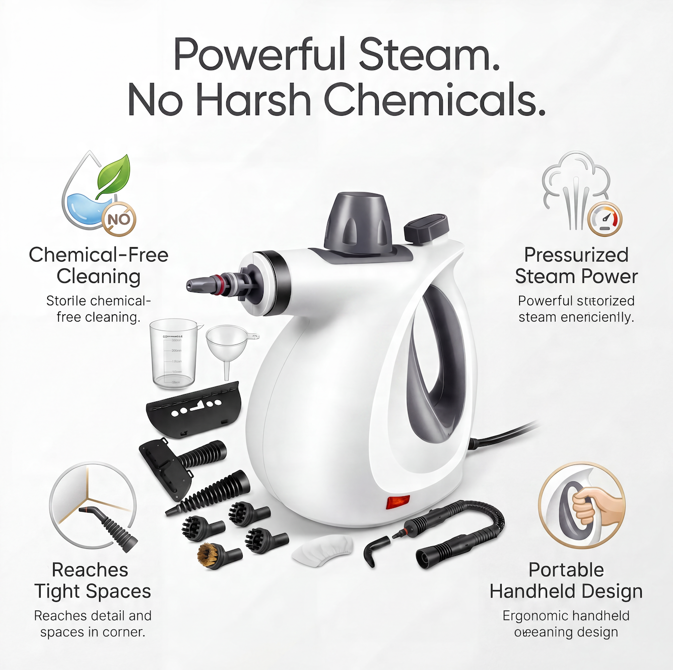 Velnor™ Portable Steam Cleaner